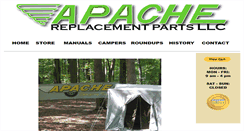 Desktop Screenshot of apachecampertrailers.com